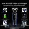 Dongng Electric Shavers for Men, Mens Electric Razor, Dry Wet Waterproof Man Rotary Facial Shaver Portable Face Shaver Cordless Travel USB Rechargeable view 4