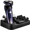 Dongng Electric Razor for Men 5 in 1 Rotary Shavers Beard Trimmer Nose Hair Trimmer Wet and Dry Electric Shavers Men Ideal Gift view 1