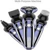 Dongng Electric Razor for Men 5 in 1 Rotary Shavers Beard Trimmer Nose Hair Trimmer Wet and Dry Electric Shavers Men Ideal Gift view 2