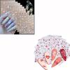 9 Sheets Gold Nail Stickers and 9 Sheets Love Heart Nail Stickers view 1