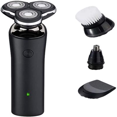 Dongng Electric Razor for Men - 4 in 1 Rotary Shavers for Men -Mens Electric Razor Grooming Kit - Wet and Dry Razors for Men - Cordless Mens Razors, Waterproof Electric Shavers for Men, USB Charging I