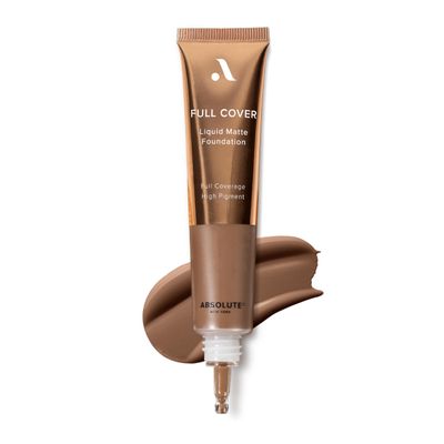 Absolute New York MFFD10 Full Cover Liquid Matte Foundation; Creamy Oil Free Formula with Dropper Tip; Natural Matte Finish