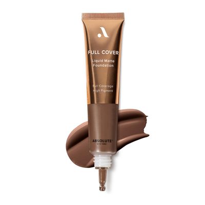 Absolute New York MFFD12 Full Cover Liquid Matte Foundation; Creamy Oil Free Formula with Dropper Tip; Natural Matte Finish