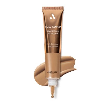 Absolute New York MFFD05 Full Cover Liquid Matte Foundation; Creamy Oil Free Formula with Dropper Tip; Natural Matte Finish