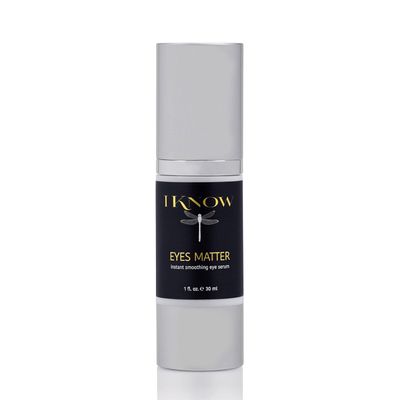 IKNOW EYES MATTER Instant Smoothing Eye Serum, Rapid Wrinkle Reducer, Rejuvenating, Brightening Treatment for Fine Lines, Puffiness & Dark Circles, (1oz)