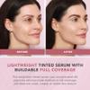 Doll 10 TCE Luminous Super Coverage Serum with Niacinamide - Full Coverage Tinted Foundation Makeup (Fair Light) view 4