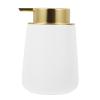 Beaupretty Refillable Shampoo Dispenser Ceramic Bottle Press Pump for Toiletry Shampoo Container Reusable Bottles view 1