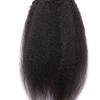 Peruvian Kinky Straight Human Hair Bulk For Braiding Corase Italian Yaki Hair Bundles Extension Bulk Hair Weaving 3Pcs (8inch, 1Pcs/Lot) view 4
