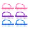 Beaupretty 6pcs Nail Dust Brush Compact Lightweight Nail Grip Cleaner for Easy Dust Removal Versatile Use Salon Kitchen and Bathroom Design view 1