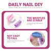Beaupretty 6pcs Nail Dust Brush Compact Lightweight Nail Grip Cleaner for Easy Dust Removal Versatile Use Salon Kitchen and Bathroom Design view 3
