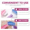 Beaupretty 6pcs Nail Dust Brush Compact Lightweight Nail Grip Cleaner for Easy Dust Removal Versatile Use Salon Kitchen and Bathroom Design view 4
