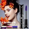 Fujiunia Colored Mascara Blue Purple White Black Brown Pink Lasting Mascara Volume and Length, 4D Silk Fiber Lash Extensions Mascara view 4
