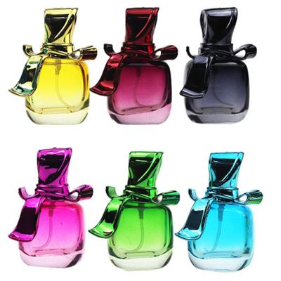 15ML Glass Perfume Bottles Gradient Empty Spray Perfume Bottles Refillable Portable Mini Empty Refillable Perfume Atomizer Vials Refillable Cosmetic Containers for Perfume Essential Oils Liquids