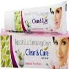 AZAZ Afflatus Ayurvedic Clear & Cure Anti Acne & Scar Removal Cream || Anti Pigmentation, Anti Blemish || Effective on Burn, Stretch & Post Pregnancy Marks- 30gm (Pack of 3) view 2