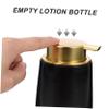 Beaupretty Push Pump Bottle Shampoo Body Wash Dispenser Elegant Ceramic Soap Bottle view 4