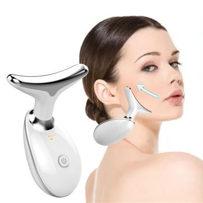 VOOADA Double Chin Reducer,Face Neck Eye Massager, Wrinkle Removal Tool, Face Sculpting Skin Tightening Machine