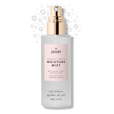 Jouer Hydrate & Repair Moisture Mist with Blue Light Protection, 100ml  Hydrating Face Spray  Makeup Refreshing Mist  Vegan, Paraben-Free, Gluten-Free, Cruelty-Free, Talc-Free