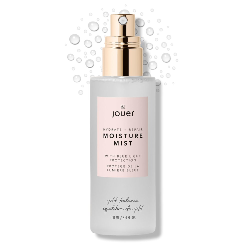 Jouer Hydrate & Repair Moisture Mist with Blue Light Protection, 100ml  Hydrating Face Spray  Makeup Refreshing Mist  Vegan, Paraben-Free, Gluten-Free, Cruelty-Free, Talc-Free