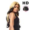 Sensationnel Vice Lace Front Wigs - Unit 10 5 Inch Deep Part Synthetic Preplucked Hairline (LT613/BLUE) view 4