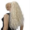 CAISHA 28" Extra Long Voluminous Wavy Ponytail Hairpiece Heat-resistant Synthetic Fibres With Butterfly Clip Platinum Blonde H714 view 1