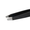 Abdul of Sialkot Tweezers for Eyebrows -Slant Tip Professional Stainless Steel Eyebrow Tweezers for Women & Men - Great Precision on Brow, Facial Hair & Ingrown Hair Pack of 1 (Black) view 2