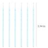 400 PCS Glitter Crystal Micro Applicator Brushes Disposable Eyelash Extension Microswab Mascara Wands Brush For Lash Remover Brush Tools (Crystal Blue) view 2