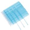 400 PCS Glitter Crystal Micro Applicator Brushes Disposable Eyelash Extension Microswab Mascara Wands Brush For Lash Remover Brush Tools (Crystal Blue) view 3