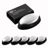 5 Packs Stainless Steel Bar Soap, Metal Soap Bar Odor Removing Bar, Remove Odor of Onion, Garlic and Fish view 1
