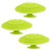 Beaupretty 3pcs Silicone Makeup Brush Cleaner Pad Portable Scrubber for Makeup Tools Easy to Use Design for Home and Salon Use view 1