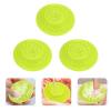 Beaupretty 3pcs Silicone Makeup Brush Cleaner Pad Portable Scrubber for Makeup Tools Easy to Use Design for Home and Salon Use view 3