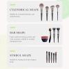 Beaupretty 3pcs Silicone Makeup Brush Cleaner Pad Portable Scrubber for Makeup Tools Easy to Use Design for Home and Salon Use view 4