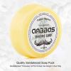 Anbbas Synthetic Badger Shaving Brush Set, 4IN1 Shaving Kit with Stainless Steel Shaving Stand and Lathering Foam Bowl, 3.5OZ Natural Shaving Soap Puck Refill for Men Wet Close Shave view 4