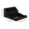 Beaupretty 1set Haircut Tool Holder Rack Professional Hairdressing Organizer for Combs Clips and Scissors Storage Box for Salon Use view 2