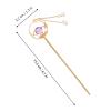 Beaupretty 2pcs Vintage Rhinestone Hair Chopsticks Tassels Elegant Chinese Style Hairpins for Chignon and Updo for Weddings and Special Occasions view 4