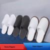 20 Pairs Disposable Slippers, Aviation Slippers,Closed Toe Spa Slippers Womens Hotel Slippers for Party Guest Travel Home Hotel Use (Color : B, Size : 11x4.3inches) view 4