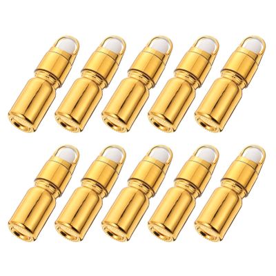 Beaupretty 10pcs Essential Oil Bottles Portable Glass Containers for Perfume Lotion and Cosmetics Elegant Design for Travel and Subpackaging