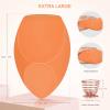 XL EXTRA LARGE Make Up Beauty Sponges Blender-Product contains: 1x Extra Large(10 cm) and 1 Sponge Holder-for Dry & Wet Use for Face Body , Blush Cream, Liquid Foundation Powder Application view 3