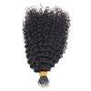 RJ HAIR Kinky Curly Nano Ring Human Hair Extension Monoglian Curly Nano Ring I Tip Human Hair Micro Beads 100g 100pcs (28inch 100 Strand, #1(Jet Black)) view 3