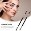 FOMIYES 6pcs Dual-ended Eyebrow and Lash Brushes Angled Eyebrow Applicators Spoolie for Makeup for Eyelash Extensions and Daily Eye Makeup view 4