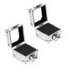 Beaupretty 2 Pieces Nail Drill Bits Holder Drill Bit Case Drill Bits Display Organizer Box Nail Polishing Heads Container Manicure Tools view 1