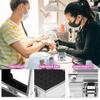 Beaupretty 2 Pieces Nail Drill Bits Holder Drill Bit Case Drill Bits Display Organizer Box Nail Polishing Heads Container Manicure Tools view 4