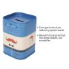 Blade Bank for Safety Blade Storagement, Used Double Safety Blade Disposal Case Blade Disposal Case Storage Bank for Used Safety Blades(Blue Beard) view 4