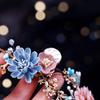 XIXIDIAN Bridal Flower Ribbon Hairband Headband Women Headpiece Tiara Wedding Bridal Hair Jewelry Accessory view 2