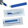 S18 30pcs Eyebrow Microblading Needles with 0.20mm Diameter,Permanent Makeup Manual Eyebrow Tattoo Needle Microblading Blades -Blue 18 Sloped Needles view 1