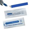 S16 30pcs Microblading Needles with 0.20mm Diameter,Disposable Eyebrow Tattoo Needle for Permanent Makeup Machine Supplies Manual -Blue 16 Sloped Needles view 1