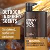 Every Man Jack 2-in-1 Daily Shampoo + Conditioner - Amber + Sandalwood | Nourishing For All Hair Types, Naturally Derived, Cruelty-Free Shampoo and Conditioner Set for Men | 24oz -1 Bottle view 3