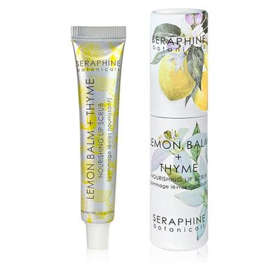 Lemon Balm + Thyme - Nourishing Lip Scrub
