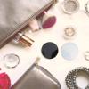 Beaupretty 2sets Loose Powder Makeup Case Mirror Compact Travel Powder Container -leak Design Includes for Blusher and Glitter view 2