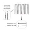 50 Pcs Bun Hair Nets Set Invisible Mesh Hair Nets Ballet Hair Bun with 40 U Shaped Pins for Women Ballet Bun Sleeping and Wig (Black) view 4