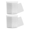 2 Box 400pcs Eyelash Cleaning Pads eyelid cleansing pads eyelash extension Eyelid makeup cotton bottle mouth wipe nail brush white face chemical fiber view 1